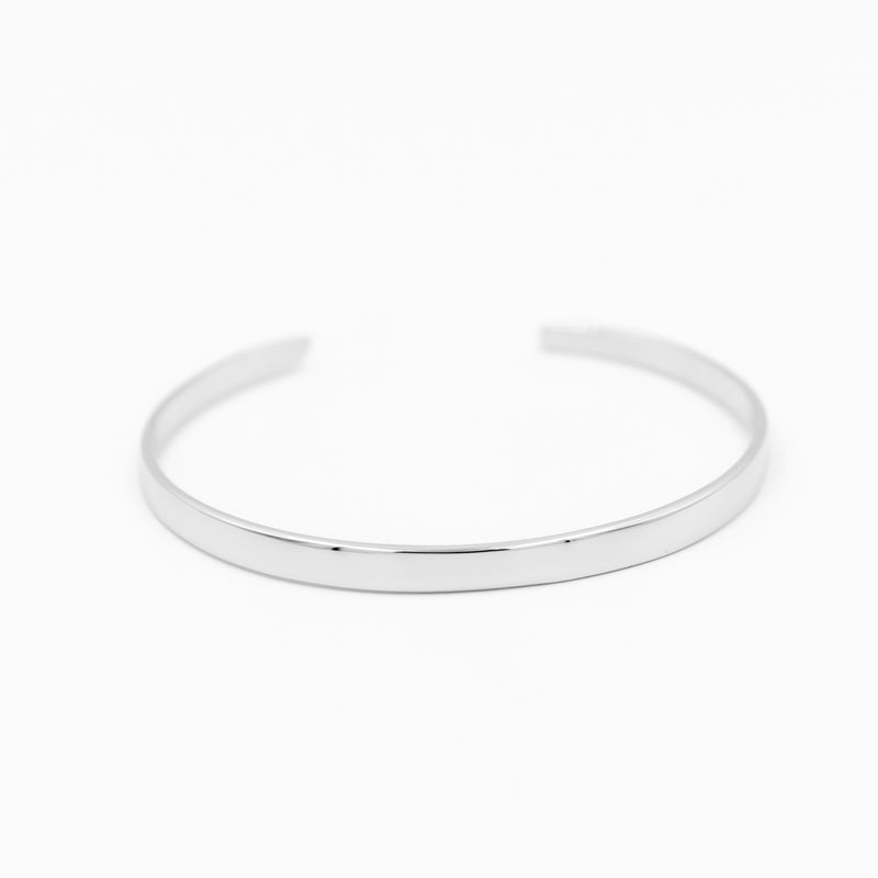 Linearte - Sølv Bangle Armbånd