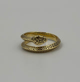 Serpentello - Lille Slange ring (Guld)