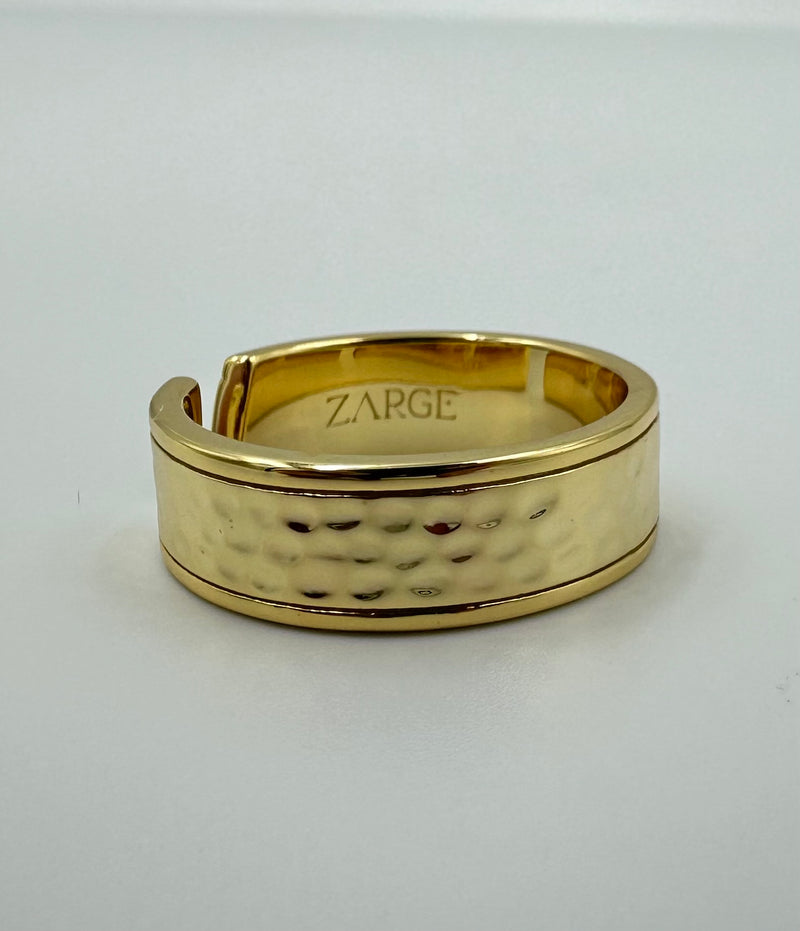 Martellata - Hammered Ring (Guld)
