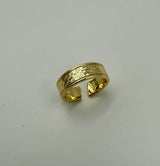 Martellata - Hammered Ring (Guld)