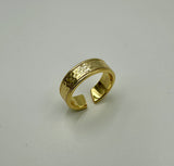 Martellata - Hammered Ring (Guld)